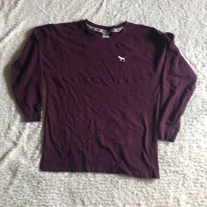 Maroon VS PINK long sleeve